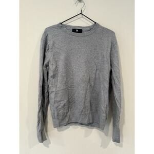 BR Banana Republic Women 100% Merino Wool Crew Neck Pullover Size Large 2574